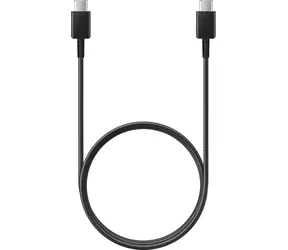 SAMSUNG Kabel USB-C na USB-C 1m černá / Datový kabel / TPU / rychlé nabíjení