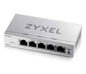 ZyXEL GS1200-5V3 šedá / Switch / Desktop / 5x GLAN / Managed L2 / Fanless