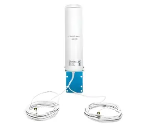 Qoltec 57044 bílá / Venkovní anténa / 4G LTE DUAL / všesměrová / 5 dBi