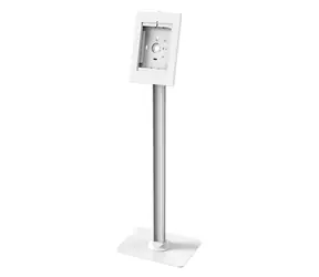 Neomounts FL15-650WH1 bílá / Podlahový stojan na tablet / 9,7-11" / VESA 75x75 / uzamykatelný / náklon 75°