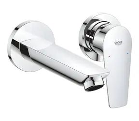 Grohe Umyvadlová baterie pod omítku 2-otvorová chrom / Podomítková baterie / StarLight / SilkMove 35 mm