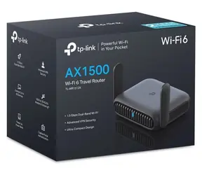 TP-Link TL-WR1512X Roam 6 / Cestovní router / Wi-Fi 6 / AX1500 / Dual-Band