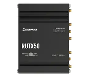 Teltonika RUTX50 / Router / 5G / LTE / Wi-Fi / 802.11ac / (2.4 GHz & 5 GHz)