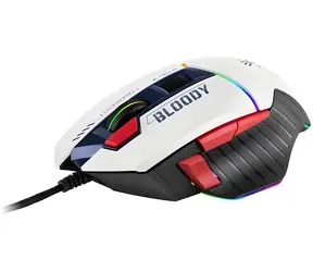 A4tech Bloody W95Max Sports Navy bílá / Herní myš / 12000 DPI / 2000 Hz / RGB / USB