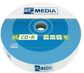 MyMedia CD-R 700 MB 52x 10 ks Spindl / Datové médium / 80 min
