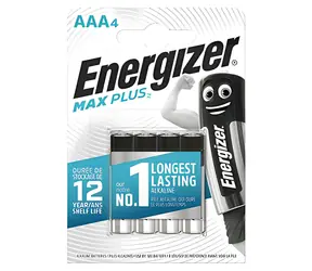 Energizer MAX Plus AAA / Baterie / Alkalická / 4 ks / LR03 / 1,5 V
