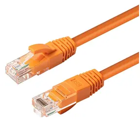 MicroConnect CAT6 U/UTP 15m oranžová / LSZH