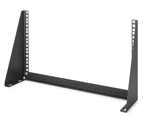 DIGITUS nástěnný držák pro 19" zařízení 6U černý / Držák / Nosnost 40 kg / DN-48005