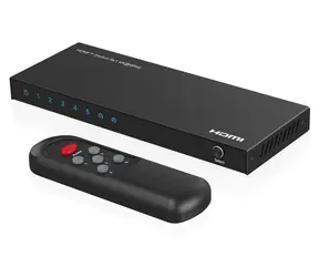 MicroConnect 5x1 HDMI Switch černá / HDMI přepínač / 4K / 60 Hz / HDCP / kov