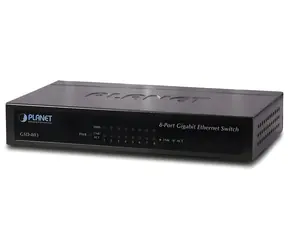 Planet 8portový Gigabit switch / Switch / 8x RJ-45 10/100/1000 / Neřízený / Desktop