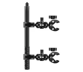Puluz Držák na motorku a kolo se selfie tyčí 150 cm / Držák / teleskopická tyč 35-150 cm / úchyt 1,5-4,5 cm