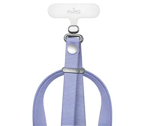 Puro Move Lace Lavender Blue / Popruh na mobilní telefon / dual attachment