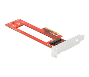 Delock 90401 / Rozšiřující karta / PCIe x4 / M.3/NF1 slot / Low Profile