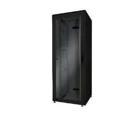 Digitus Unique 42U černá / Stojanový rozvaděč / 800x800 mm / skleněné dveře / nosnost 800 kg / IP20