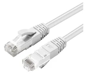 MicroConnect CAT6A U/UTP 20 m bílá / Síťový kabel / RJ-45 / LSZH / PoE