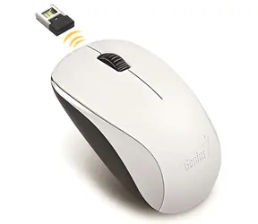 Genius NX-7000 bílá / Bezdrátová myš / Blue-Eye senzor / 1200 dpi / 2,4 GHz