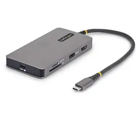 StarTech USB-C Multiport Hub 140W / Rozbočovač / HDMI 4K / Ethernet RJ-45 / 2x USB-A / čtečka karet