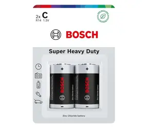 Bosch R14SHD2B/00 / Baterie C (R14) / 2 ks / 1,5 V