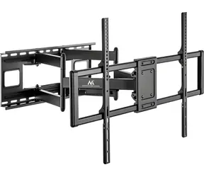 Maclean MC-482 černý / Nástěnný držák pro TV / 33-55" / VESA 200x200 - 900x600 / nosnost 35 kg