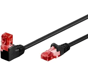 Goobay 51517 černá / Patch kabel / Cat 6 / U/UTP / 3 m