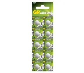 GP LR44 / Knoflíková baterie / Alkalická / 1,5V / 10 ks