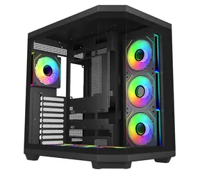 Fortron FSP U580-BA černá / Skříň / Big Tower / E-ATX / ARGB / GPU 415mm / bez zdroje
