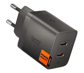 Spigen Essential EE472EU 47W gunmetal / Nabíječka / 2x USB-C