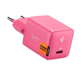 Spigen ArcStation Essential 30W růžová / Nabíječka / 30W