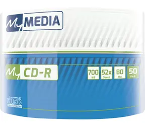 MyMedia CD-R 700MB / Optické médium / 52x / Spindl 50 ks
