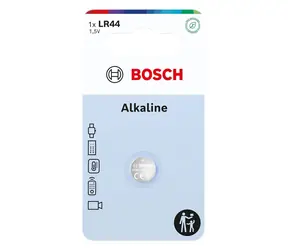 Bosch LR44B1/00 / Knoflíková baterie / alkalická / 1,5 V / 1 ks