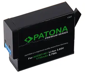 PATONA baterie pro GoPro Hero 9/10/11/12 / 1730mAh / Li-Ion / Premium