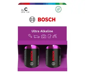 Bosch LR14UA2B/00 / Alkalická baterie / C (LR14) / 1,5 V / 2 ks