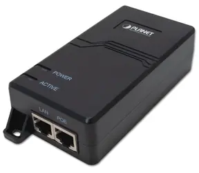 Planet POE-163 / PoE injektor / IEEE 802.3at / 30W / 1000Base-T / na zeď