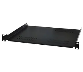 XtendLan 400mm černá / Police / univerzál / 1U / 25kg nosnost
