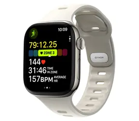 Nomad Tempo Band driftwood / Řemínek pro Apple Watch / 45-46 mm / FKM guma / Voděodolný