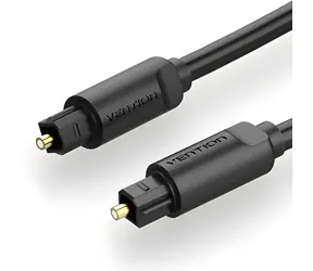 Vention Toslink (M) - Toslink (M) 1 m černý / Optický audio kabel / TOSLINK