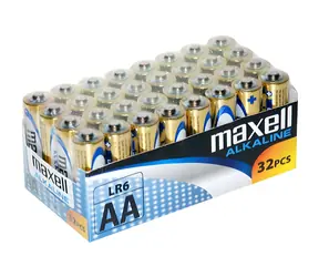 Maxell Power Alkaline AA (LR6) / Baterie / 1,5V / 32 ks