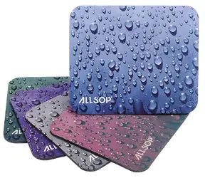 Allsop Kapky modrá / Podložka pod myš / Protiskluzová / 278 × 268 mm