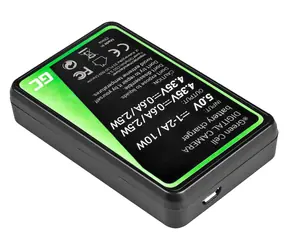 Green Cell AHBBP-501 / Nabíječka / pro GoPro HERO5 HERO6 HERO7 / AHDBT-501 / LCD displej