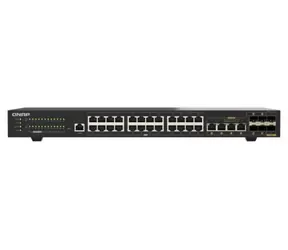 QNAP QSW-M2130-4C2S24T / Switch / 24x 2,5GbE RJ45 / 2x 10GbE SFP+ / 4x 10GbE combo / L2 řízený