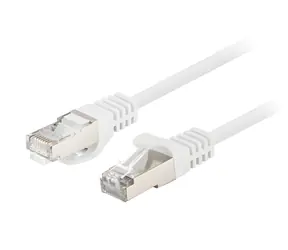 Lanberg UTP CAT5e 2 m bílá / Patch kabel / RJ45-RJ45 / 10-pack / Fluke Passed