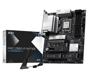 MSI PRO Z890-P WIFI6E / Základní deska / Z890 / LGA 1851 / 4x DDR5 / PCIe 5.0 x16 / 5GLAN / ATX
