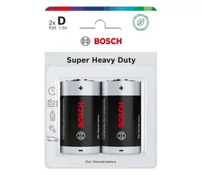 Bosch R20SHD2B/00 / Baterie / D (R20) / Heavy Duty / 2 ks