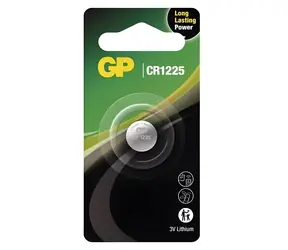GP CR1225 / Lithiová knoflíková baterie / 12,5 × 2,5 mm / 1 ks
