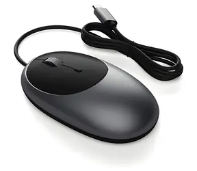 Satechi C1 Space Gray / Drátová myš / USB-C