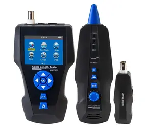 XtendLan TLCD8601S / Tester kabelů / LCD displej / Cat5e-Cat7, UTP/STP, koax, USB / PoE, Ping, sonda