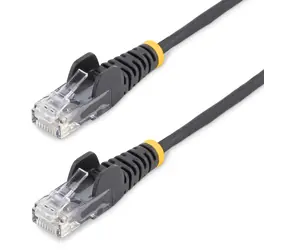 StarTech CAT6 Slim černá / Síťový kabel / UTP / RJ-45 / 1 m