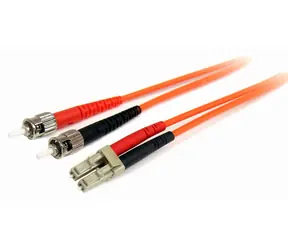 StarTech oranžová / Optický patch kabel / LC-ST / 1 m