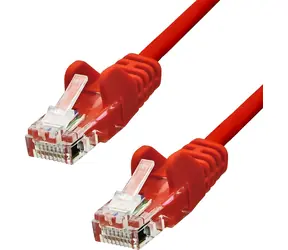ProXtend CAT5e U/UTP červená / Patch kabel / 25 cm / PVC / AWG 26 / CCA
