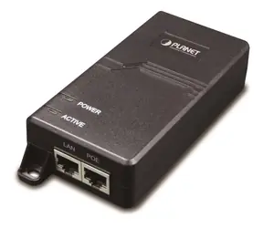 Planet POE-172 / PoE injektor / Ultra PoE 802.3af/at / 60W / Gigabit / interní zdroj